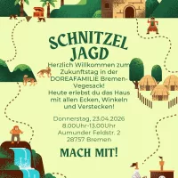Plakat zur Schnitzeljagd