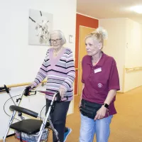 Beim Gang über den Flur