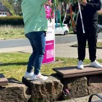 auch die Betreuungskräfte "geben alles"