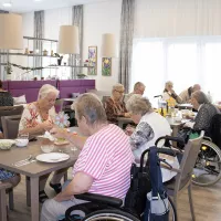 Mittagessen im Restaurant