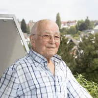 Auf dem Balkon
