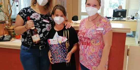Ehrenamtliche Mitarbeiter Marina & Amalia 23.09.2021