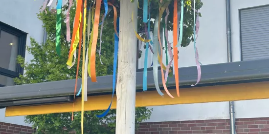 unser Maikranz ist fertig