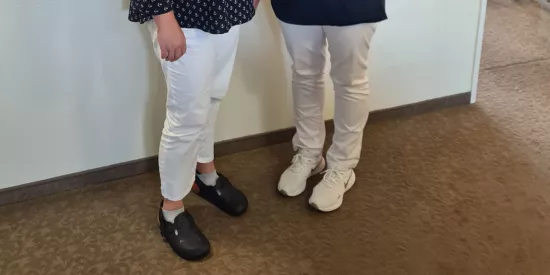 (Sandra Kneier und Jana Wehland)