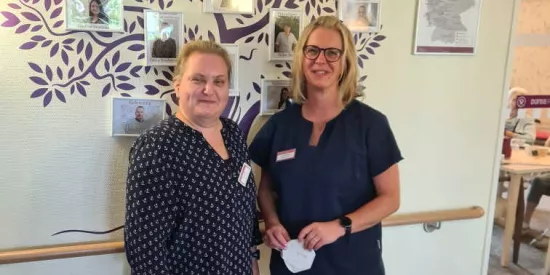 Sandra Kneier und Jana Wehland