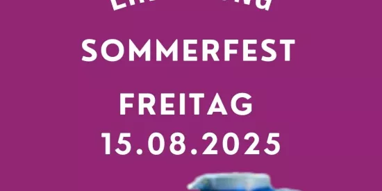 Einladung zum Sommerfest
