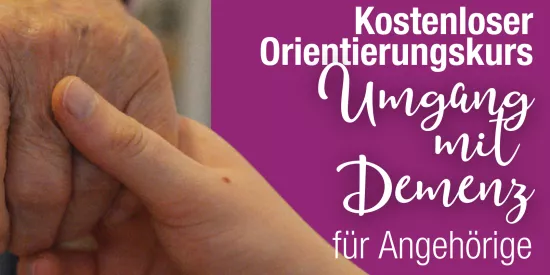 Eine Hand wird gehalten