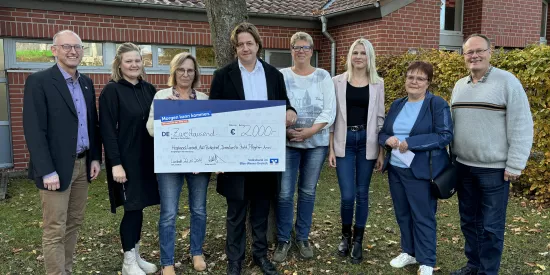 Spendenübergabe