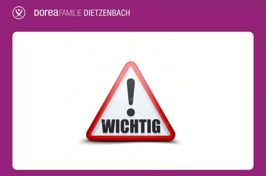 ACHTUNG Wichtig