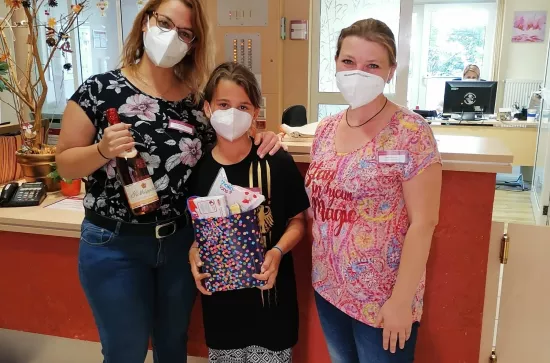Ehrenamtliche Mitarbeiter Marina & Amalia 23.09.2021