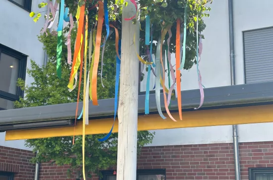 unser Maikranz ist fertig