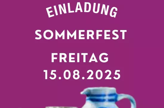 Einladung zum Sommerfest