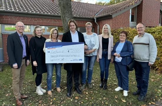 Spendenübergabe